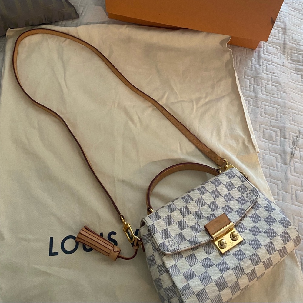 Louis Vuitton Croisette Handbag Damier
